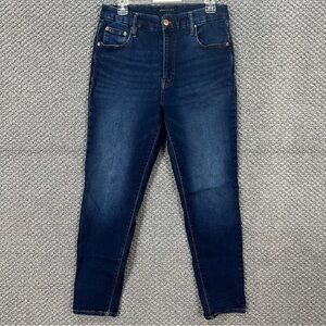 Aeropostale Women's Curvy Jeggings High Rise Jeans - Dark Blue